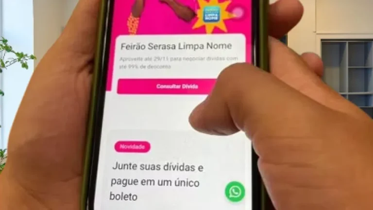 Auxílio-Dívida Serasa: Como receber R$100 de desconto na renegociação de dívidas